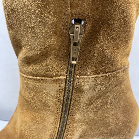 NEW FREE PEOPLE Echo Over-the-Knee Boots – Brown Size 9 – High Heel Platform - Picture 13 of 15